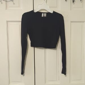 Divided Women's Black Crop Top